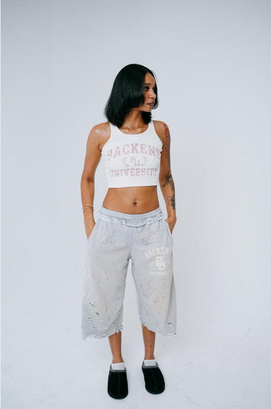 BACKEND CROPPED TANK (PINK)