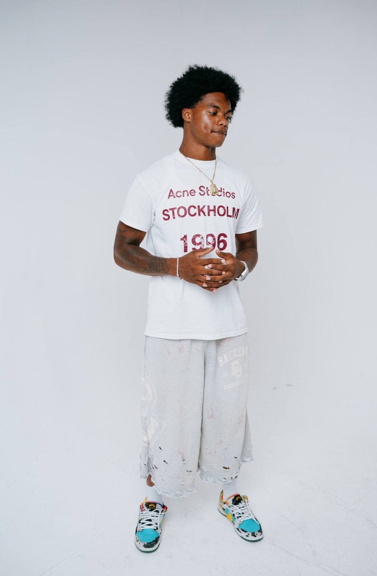 26’ FALL SEMESTER 3/4 SHORTS (GREY)