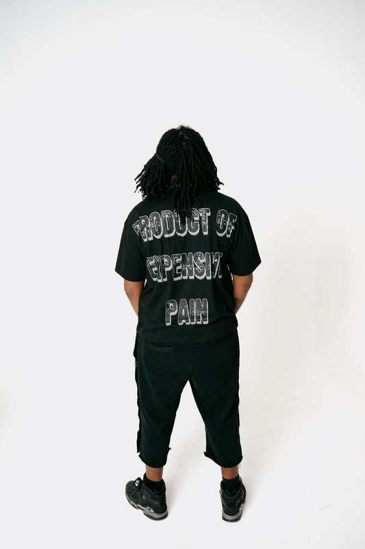 BACKEND UNIVERSITY ACCEPTANCE TEE (BLACK)