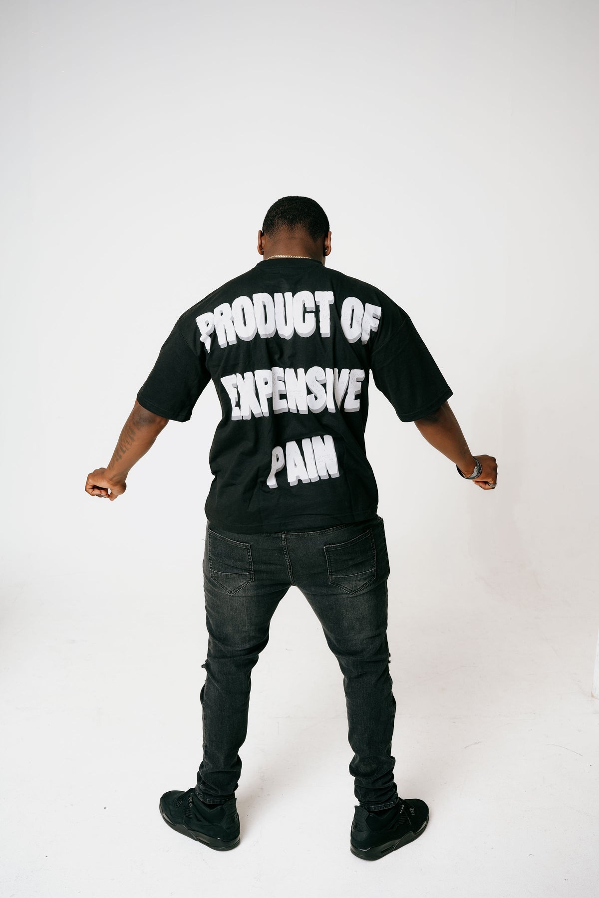 BACKEND UNIVERSITY ACCEPTANCE TEE (WHITE)