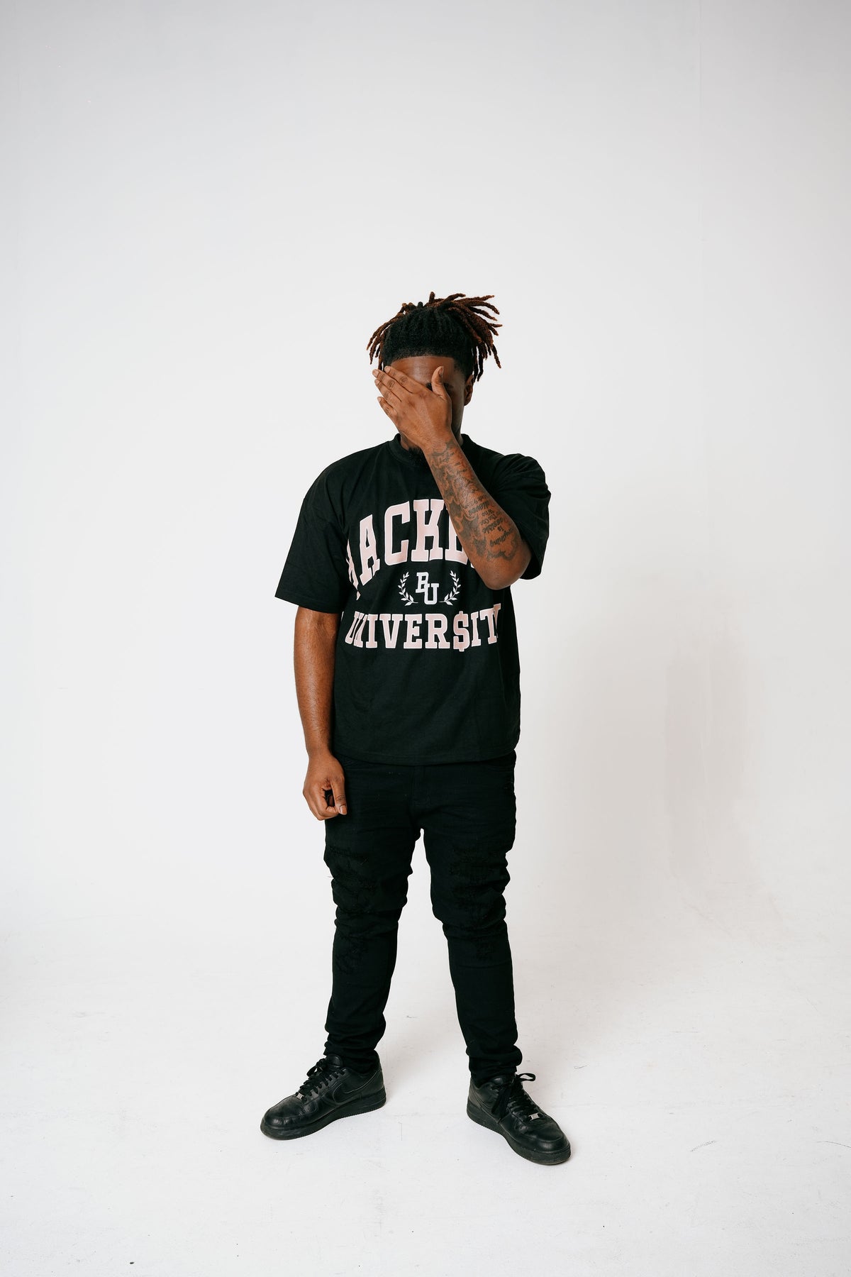 BACKEND UNIVERSITY ACCEPTANCE TEE (PINK)