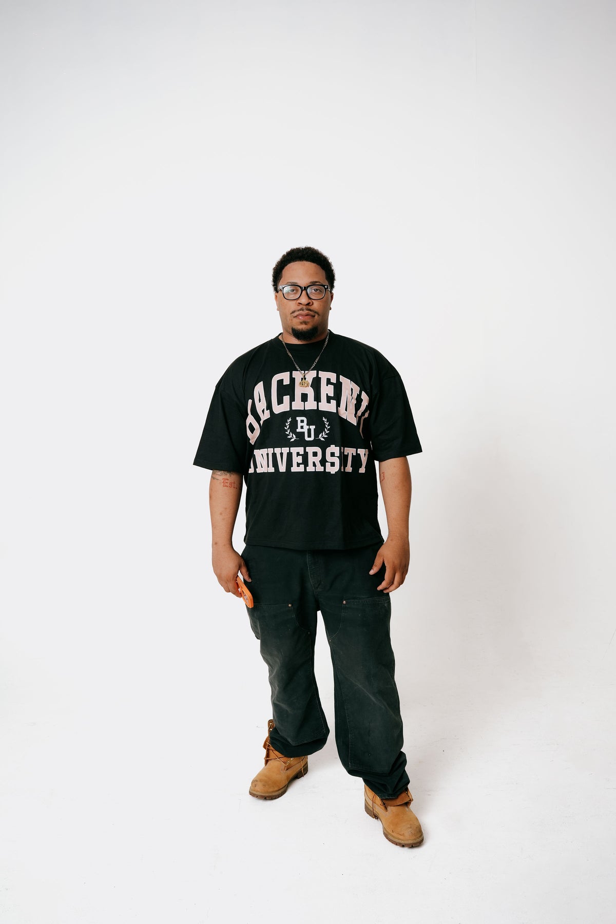 BACKEND UNIVERSITY ACCEPTANCE TEE (PINK)