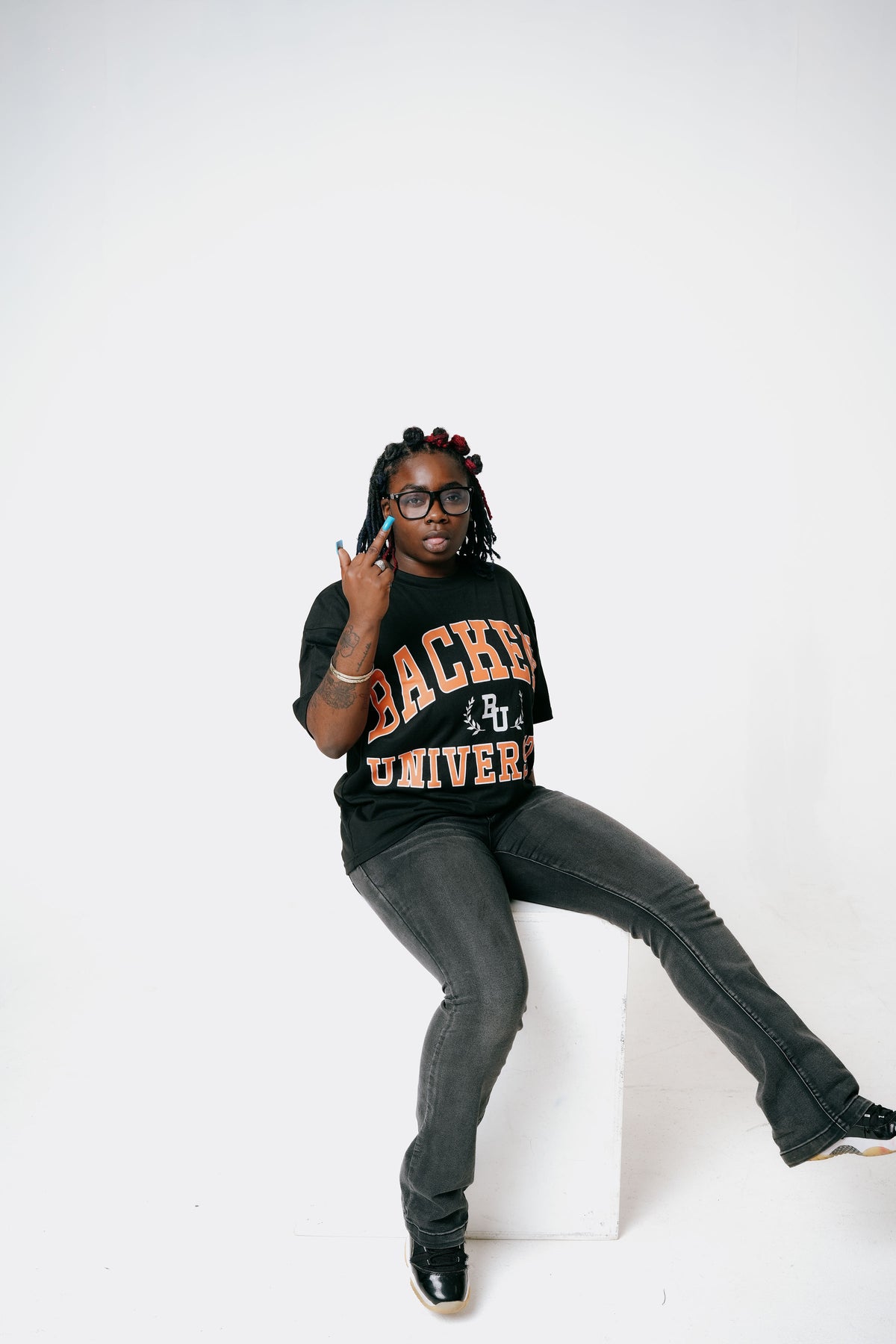 BACKEND UNIVERSITY ACCEPTANCE TEE (ORANGE)