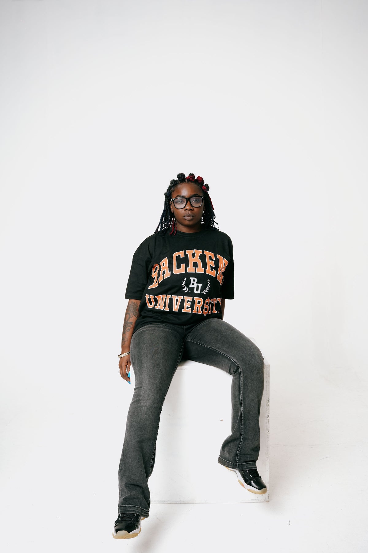 BACKEND UNIVERSITY ACCEPTANCE TEE (ORANGE)