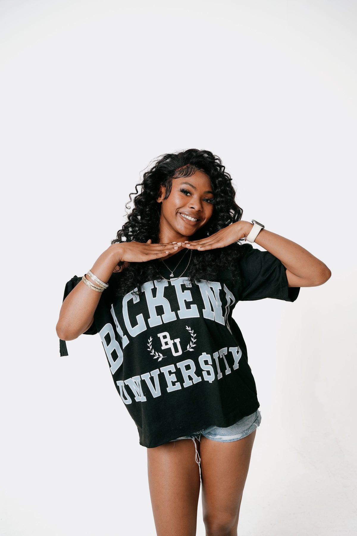 BACKEND UNIVERSITY ACCEPTANCE TEE (BLUE)